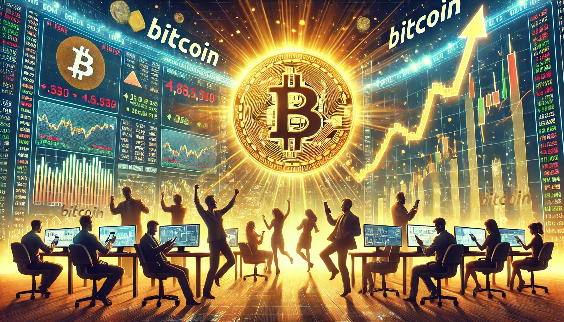 بيتكوين تسجل أعلى مستوى لها على الإطلاق: المستثمرون يحتفلون بازدهار سوق العملات الرقمية